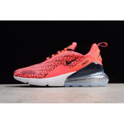 Nike Id Air Max 270 Mesh Hyper Pembe / Siyah Koşu Ayakkabısı Türkiye - 93IL2D74